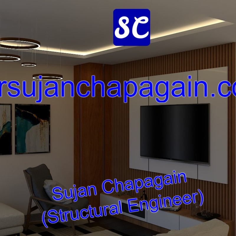 Interior design sample of residential house 1 living room